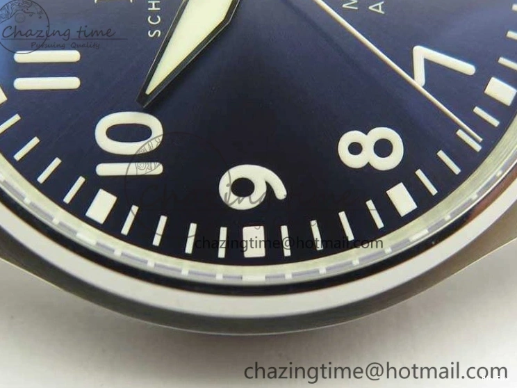 MIROTIME 0326 Mark XVIII Le Petit Prince IW327004 SS MKS 1:1 Best Edition Blue Dial On Leather Strap MIYOTA9015 V ComfortFit 7217